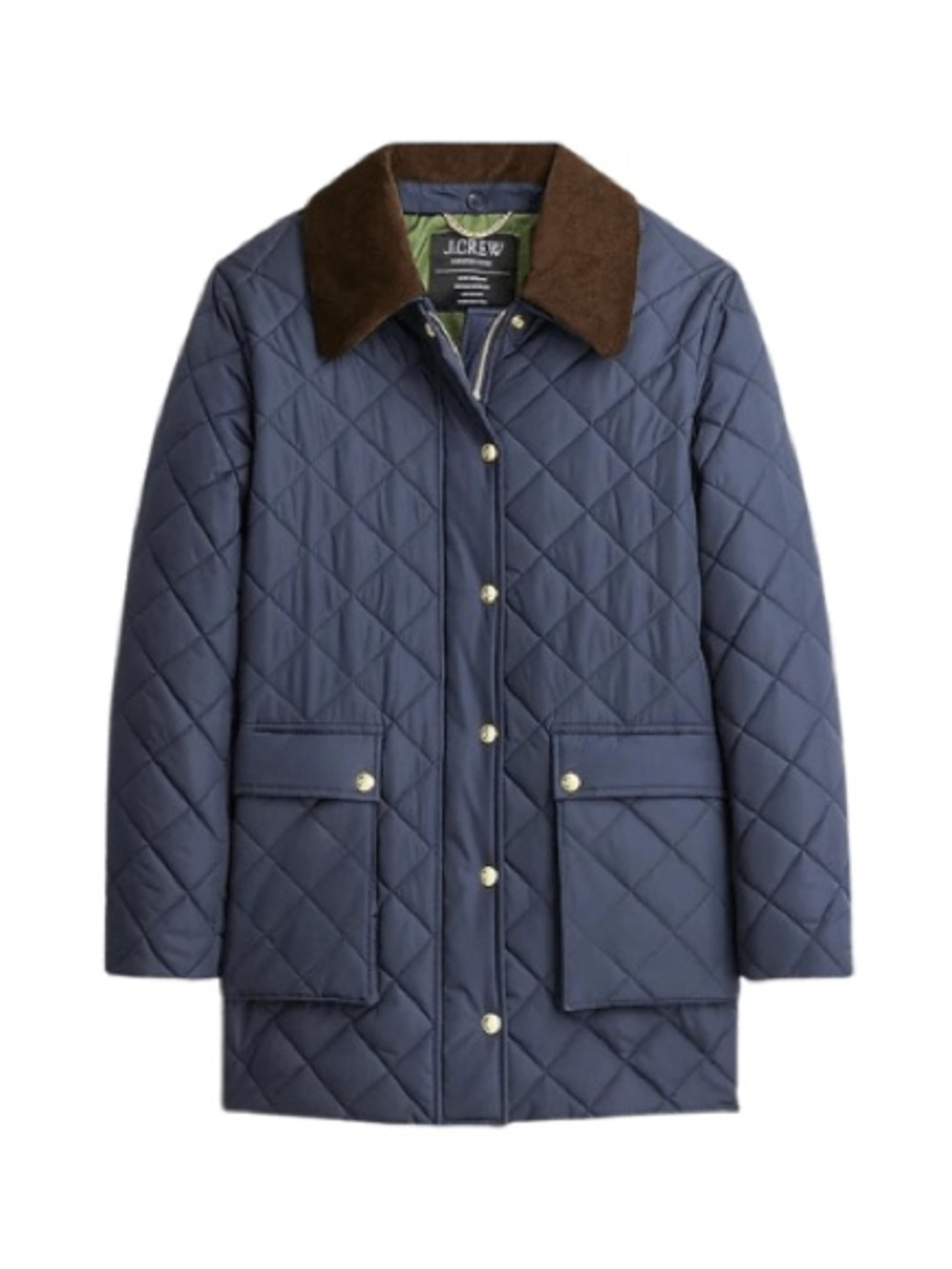 New J. Crew Heritage Quilted Barn Jacket W/PrimaLoft Sz XL